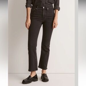 Madewell Kick Out Black Jeans